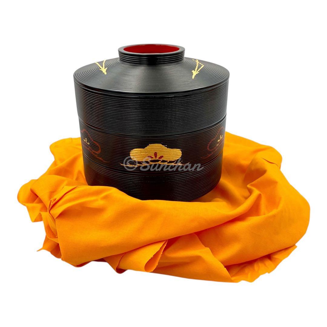 【未使用品】 平安象彦 松寿重 松下電器開業50周年記念品 御重箱 漆器 京漆匠