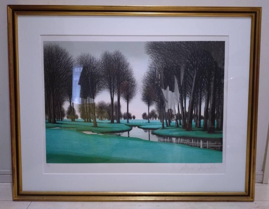 ジャック ・ デペルト ゴルフ場　53/100 リトグラフ