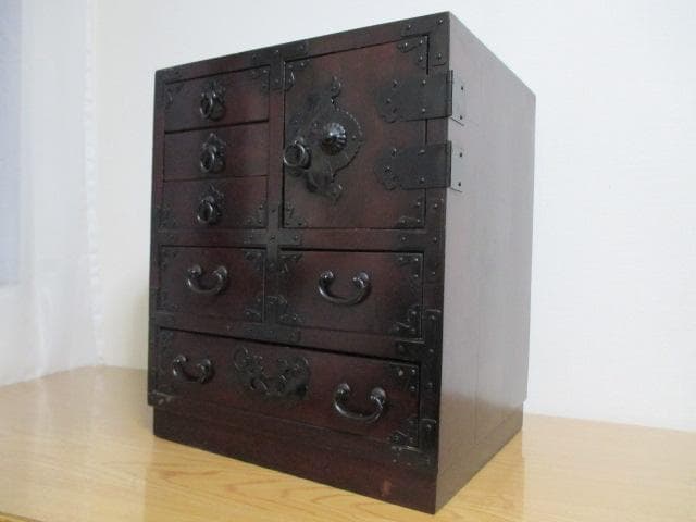 欅材　和箪笥　小箪笥　船箪笥　金具　引き出し