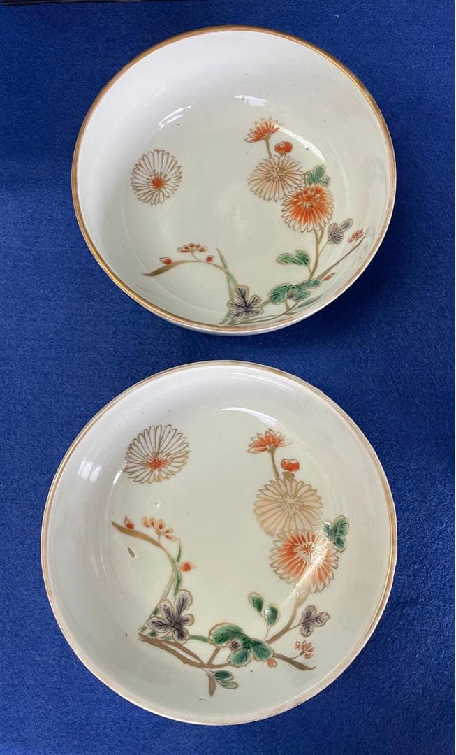 古伊万里　深鉢　陶器　手描き