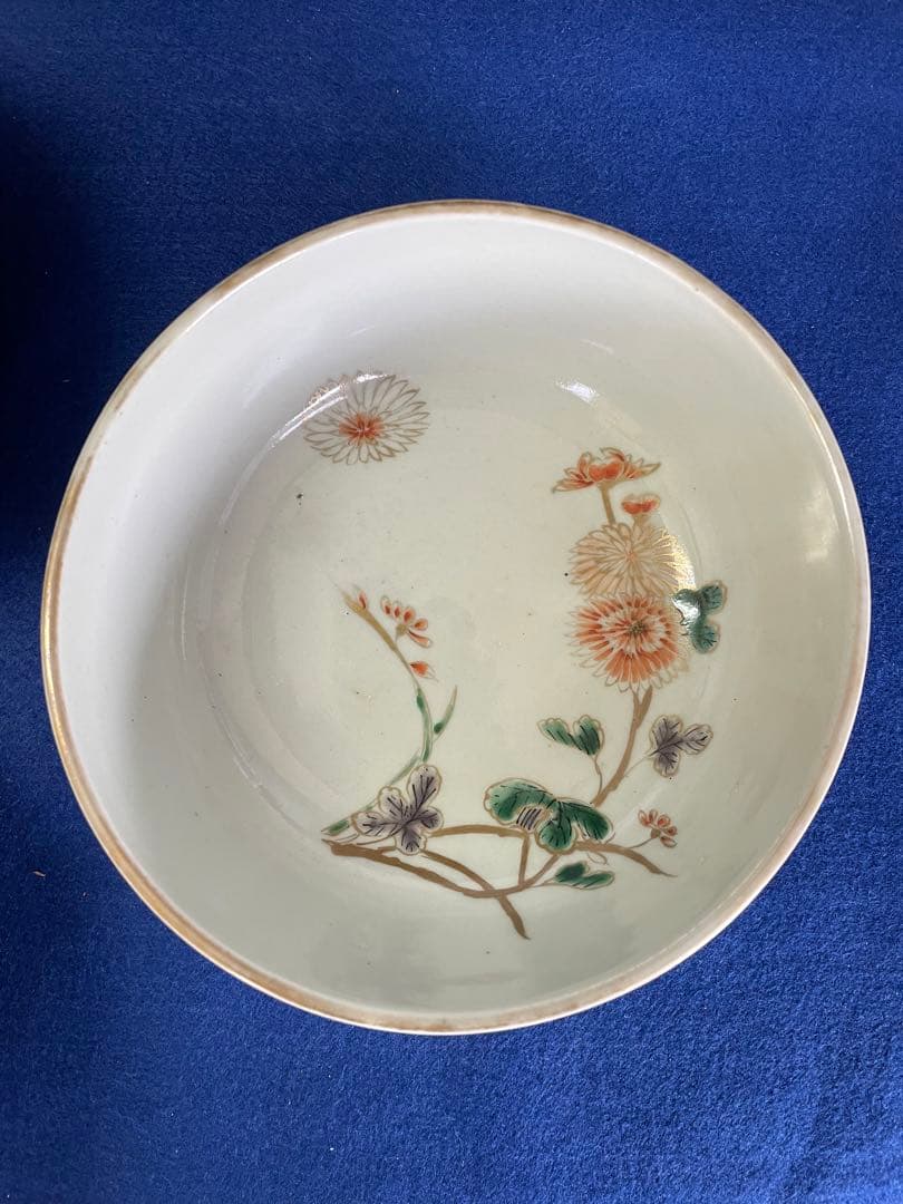 古伊万里　深鉢　陶器　手描き