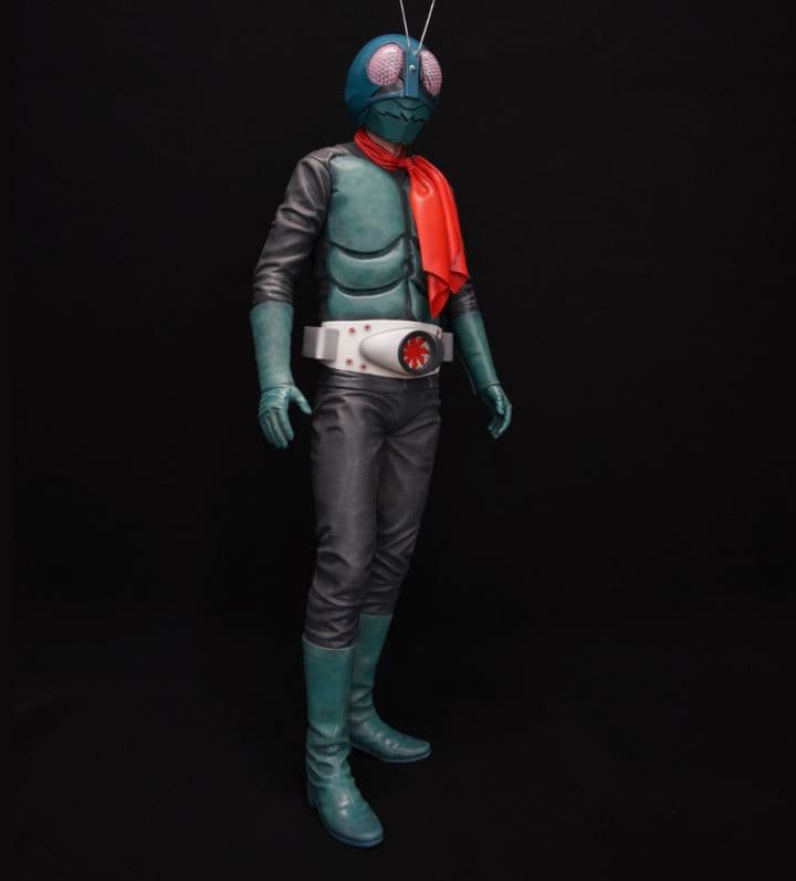 海洋堂　1/4 仮面ライダー旧1号メガソフビキット（新品、未使用）