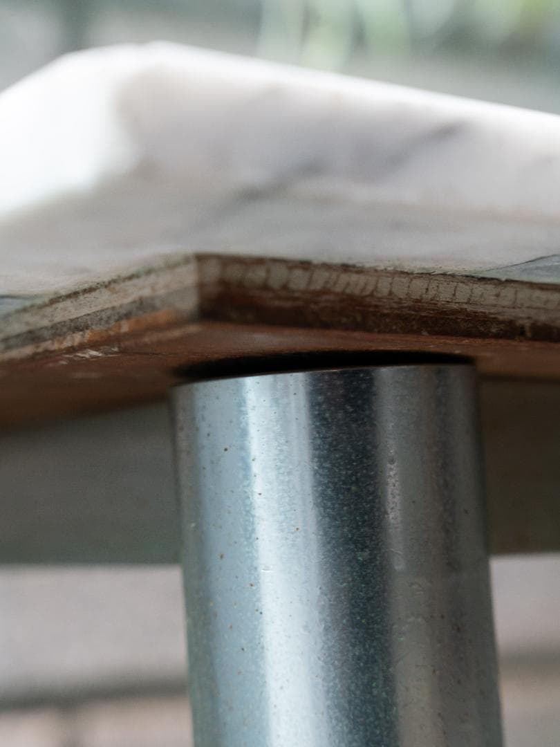 【こう】大理石 ヴィンテージ センターテーブル