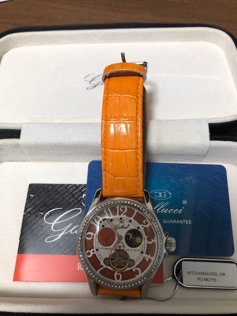 Gallucci 自動巻き時計 WT230408AU/SS-OR
