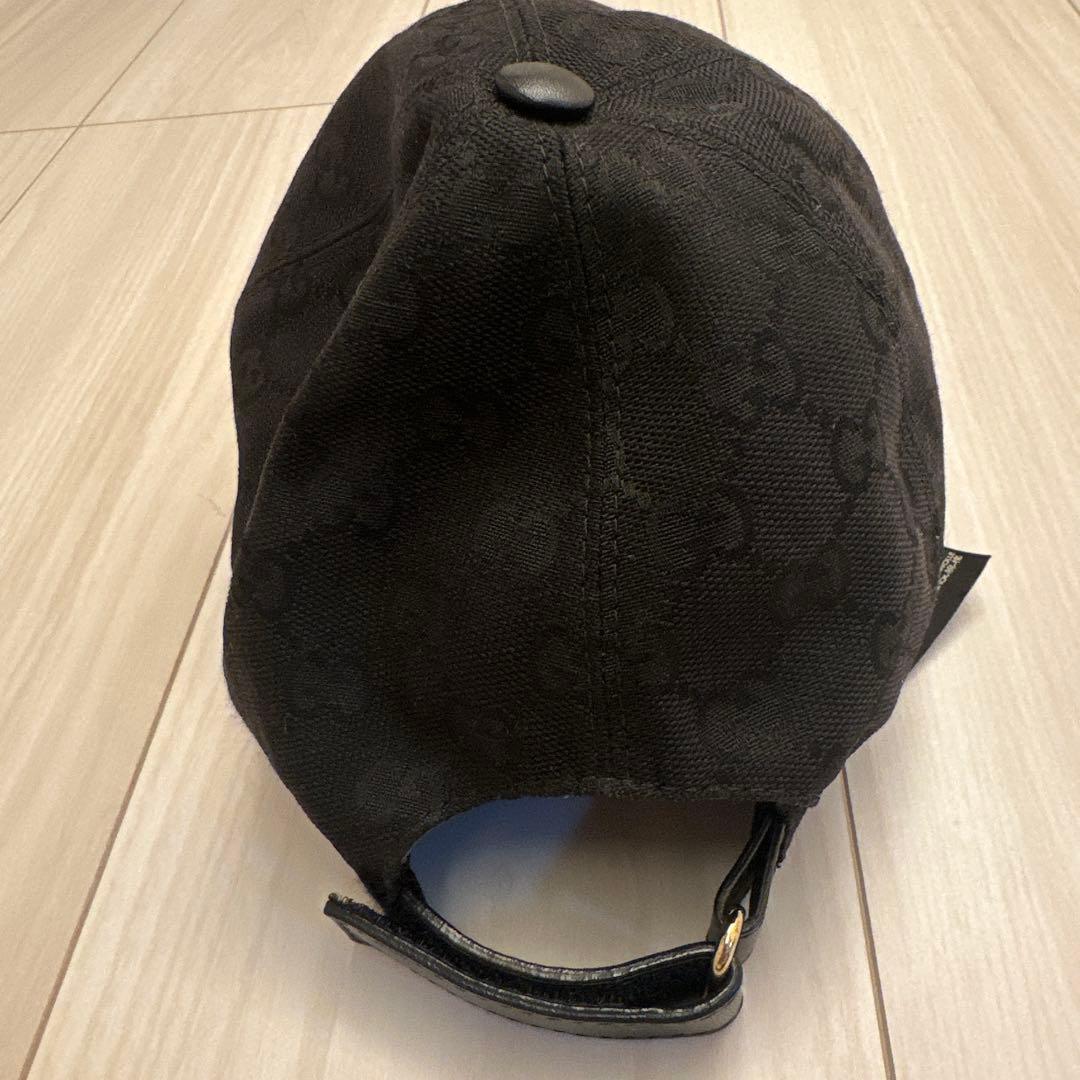 【NAOP】GUCCIキャップ　黒　L59