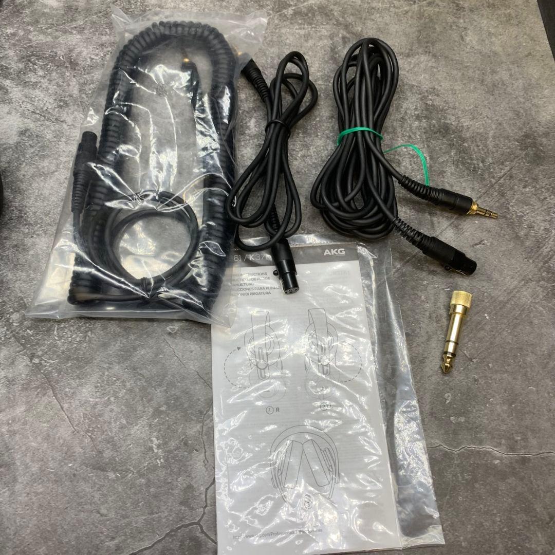 H976 AKG K371-Y3 有線モデル 密閉型ヘッドホン ブラック