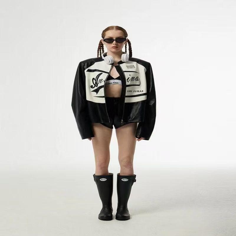 ジャケット・アウター Aime Leon Dore Caferacer leatherjacket M