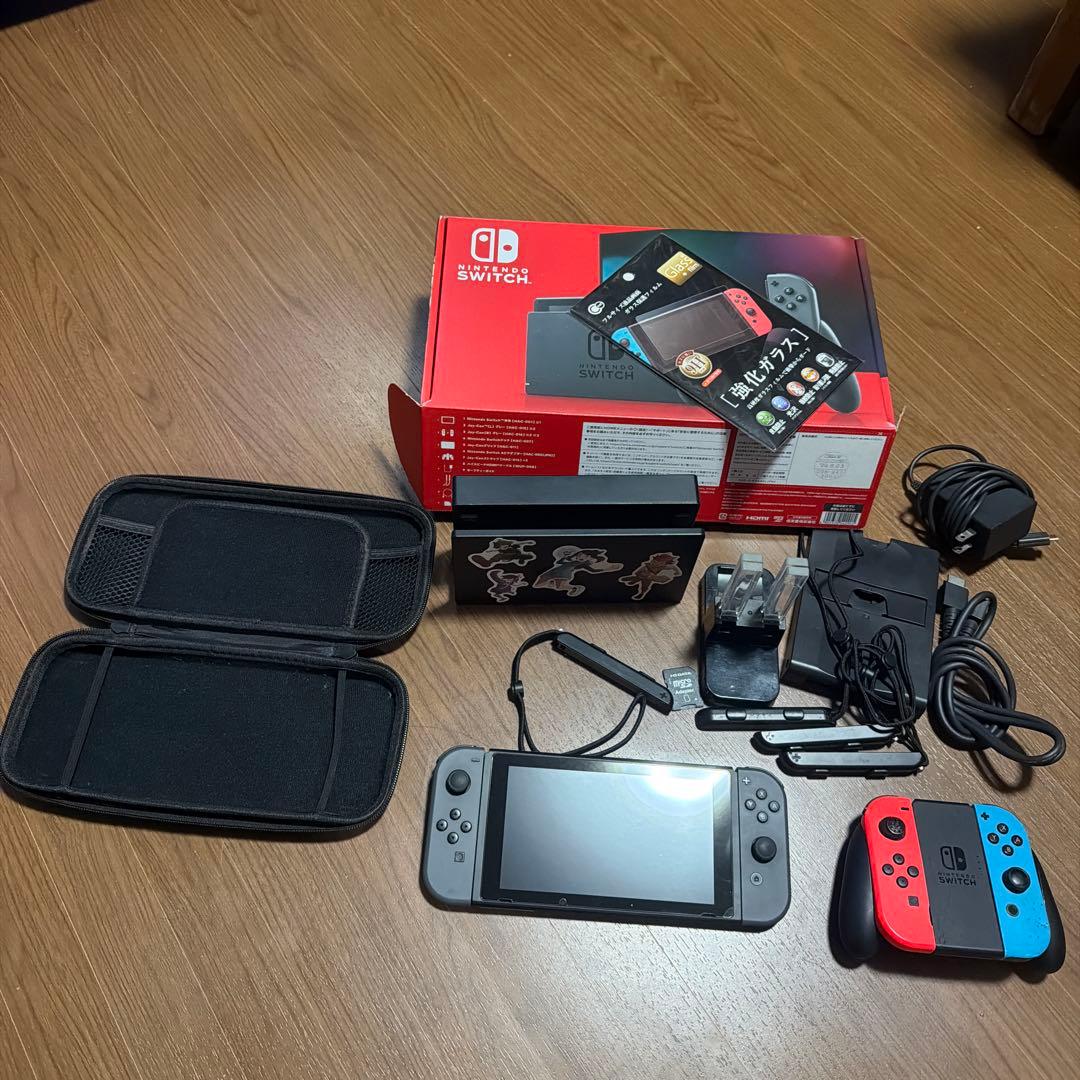 Nintendo Switch 本体 グレー付属品付き