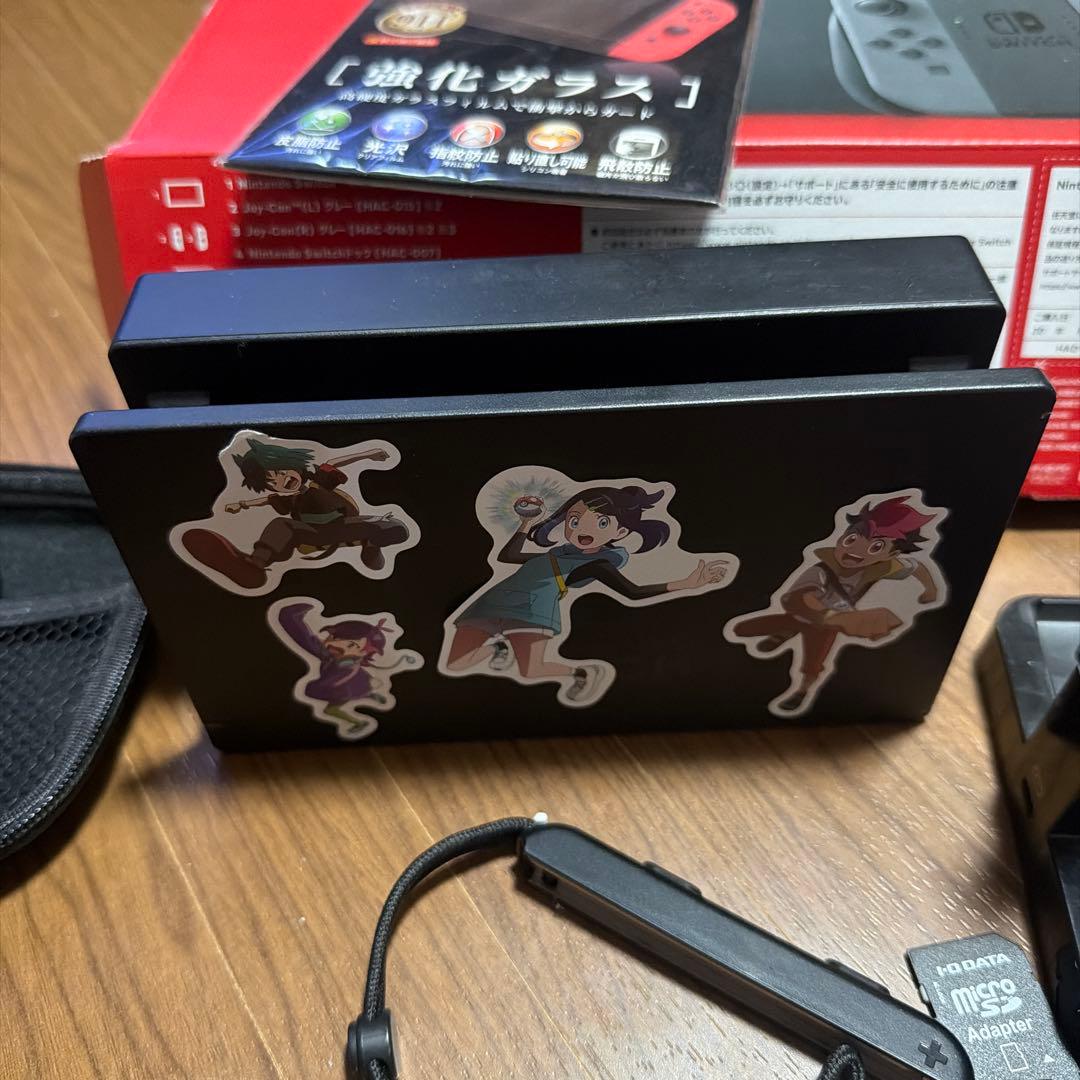 Nintendo Switch 本体 グレー付属品付き