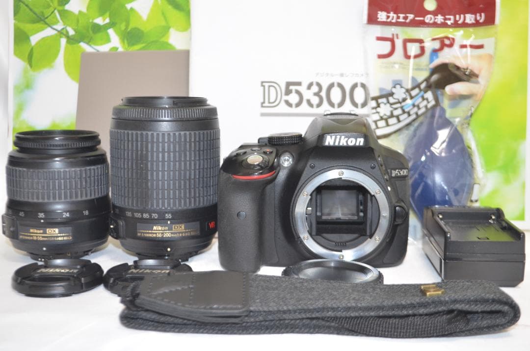 Wi-Fi機能搭載☆Nikon D5300☆高画質動画☆初心者おすすめ☆