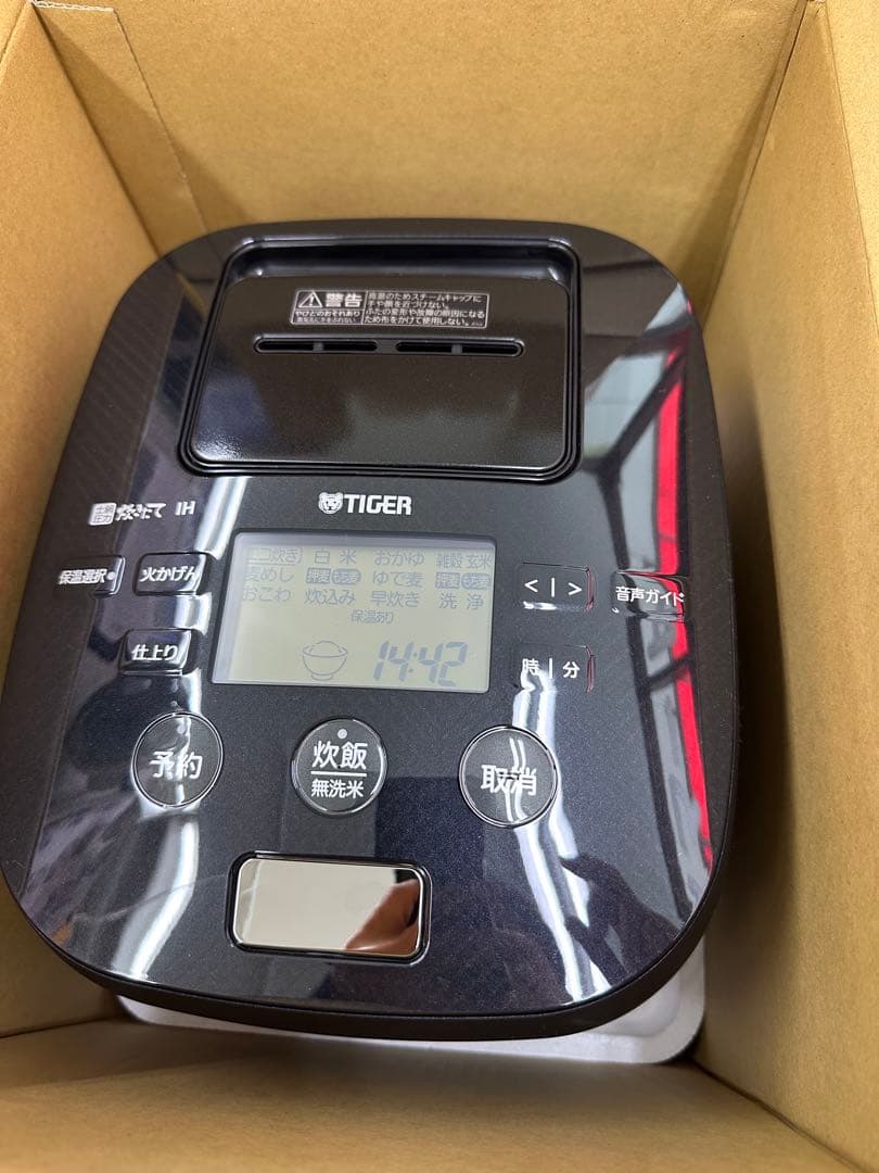 タイガー土鍋圧力IH炊飯ジャー、炊飯器 JPJ-A060 KS 未使用