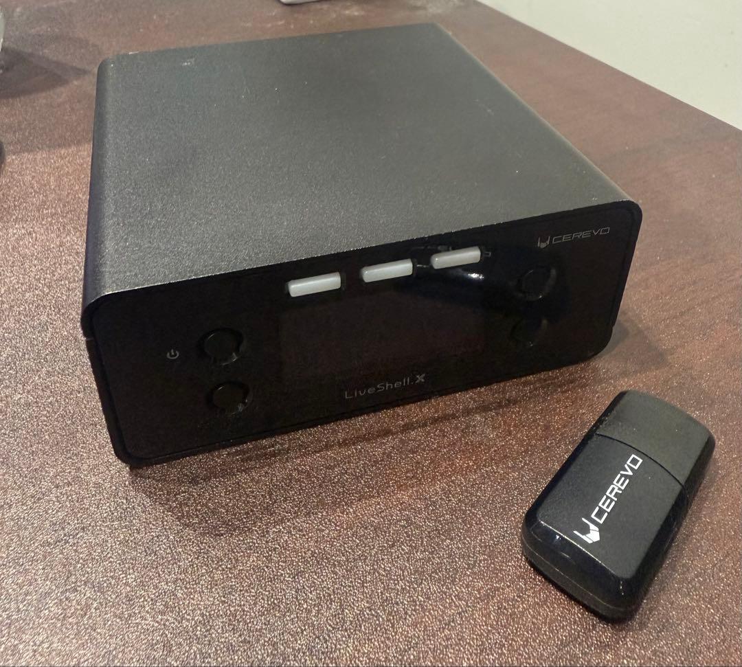 CEREVO LiveShell X - CDP-LS04A 本体と子機のみ