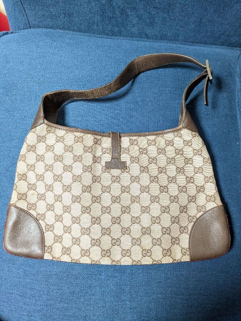 GUCCI グッチ ショルダーバッグ GG ベージュ/ブラウン