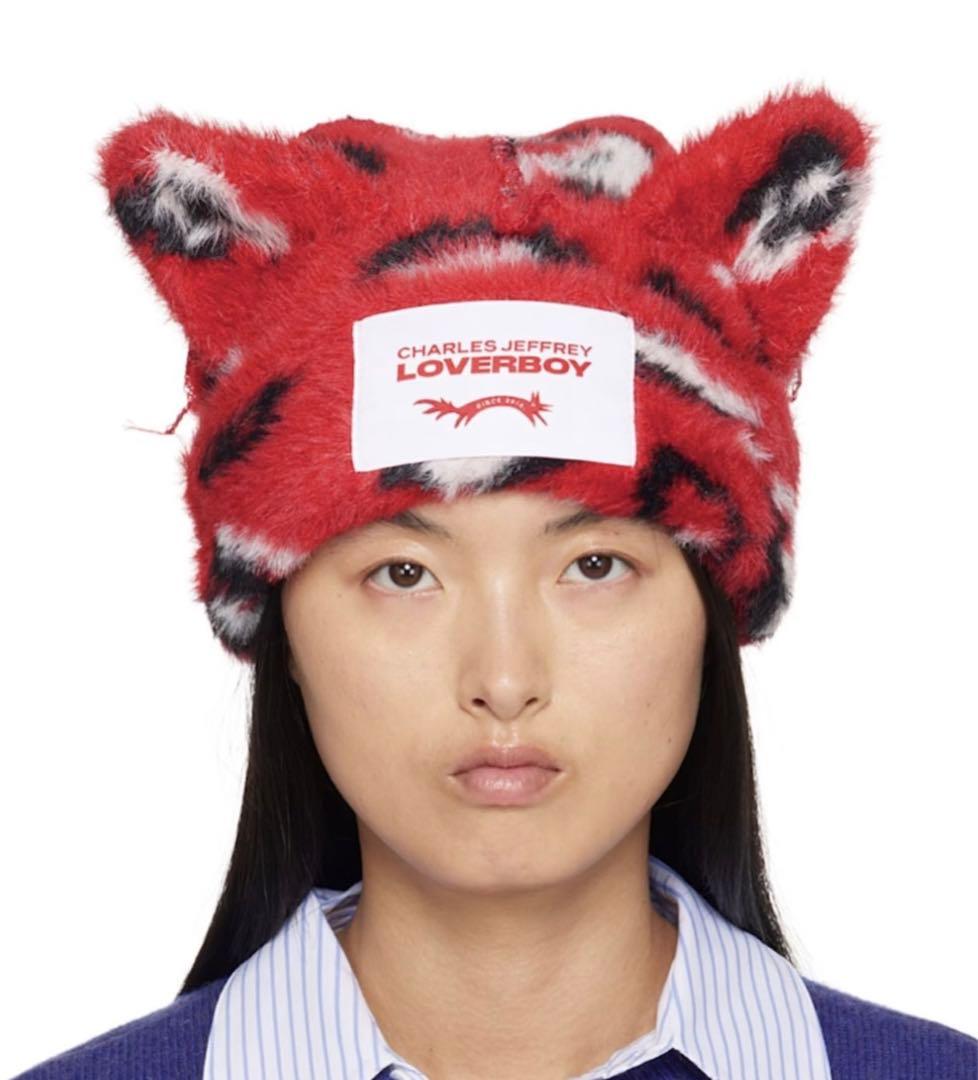CHARLES JEFFREY LOVERBOY 猫耳ファー帽子