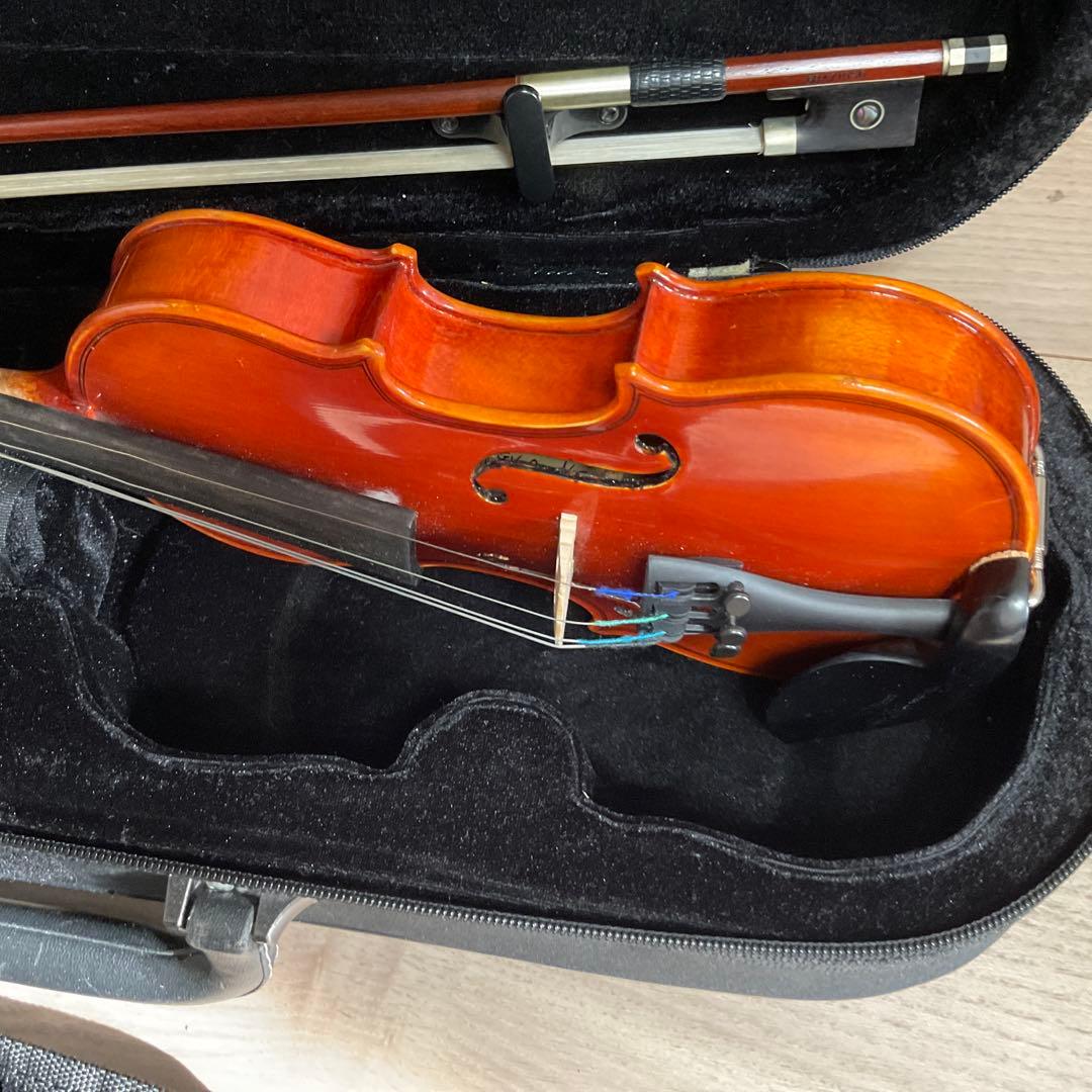 バイオリン 本体 ケース付き　1/16 gragioso 2才用