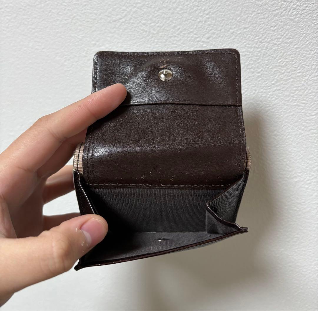 Vivienne Westwood ヴィヴィアン 三つ折り財布 ブラウン