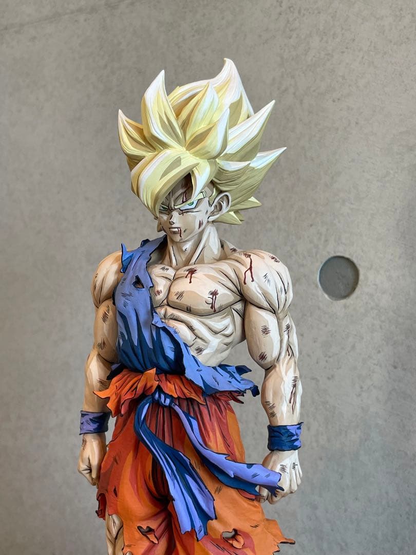 ドラゴンボール　フィギュア　SMSP 孫悟空　リペイント　二次元彩色