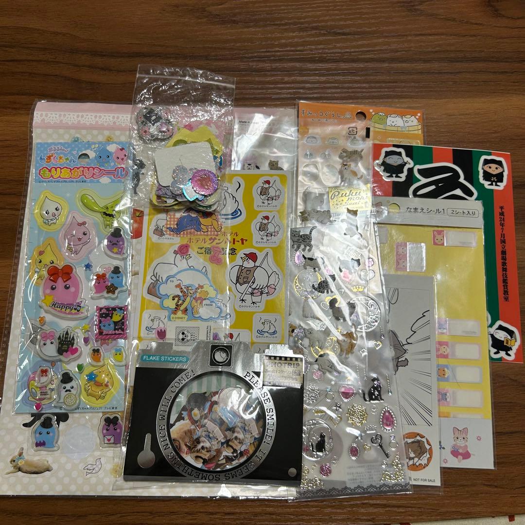 平成レトロ　シールセット　しずくちゃん、ほっぺちゃん他