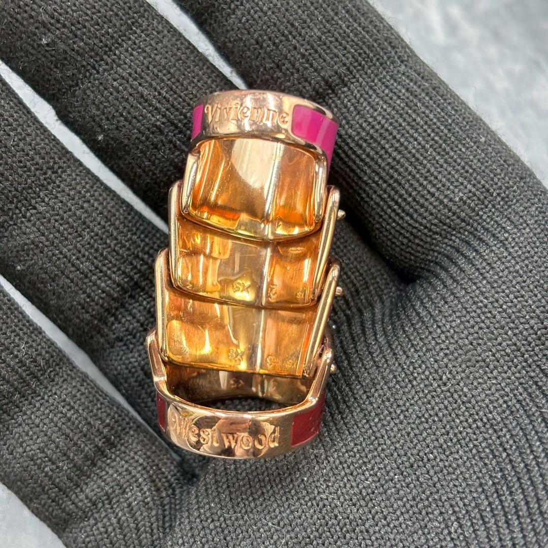 極美品✨希少カラー✨ヴィヴィアンウエストウッド　アーマーリング
