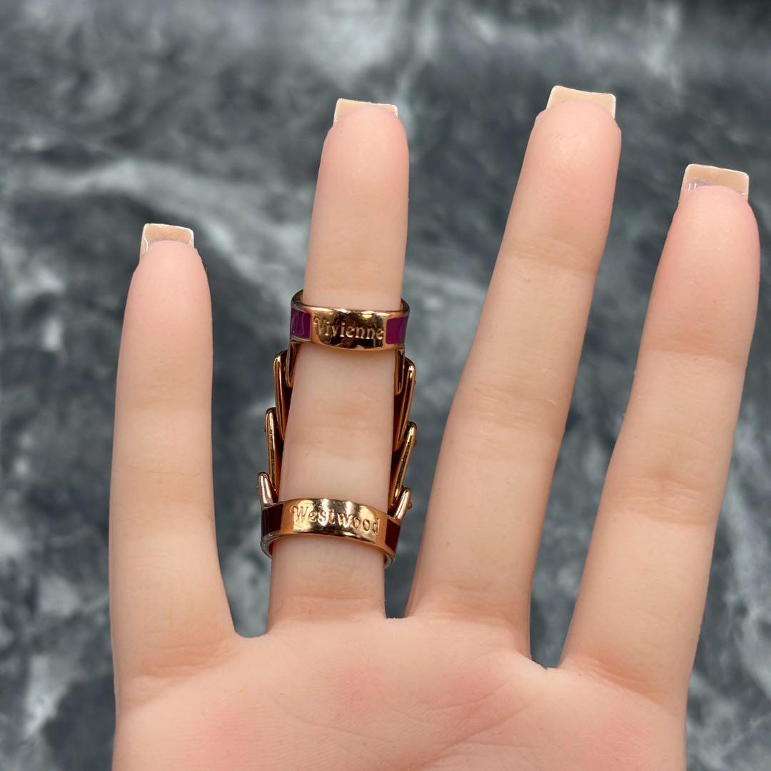 極美品✨希少カラー✨ヴィヴィアンウエストウッド　アーマーリング