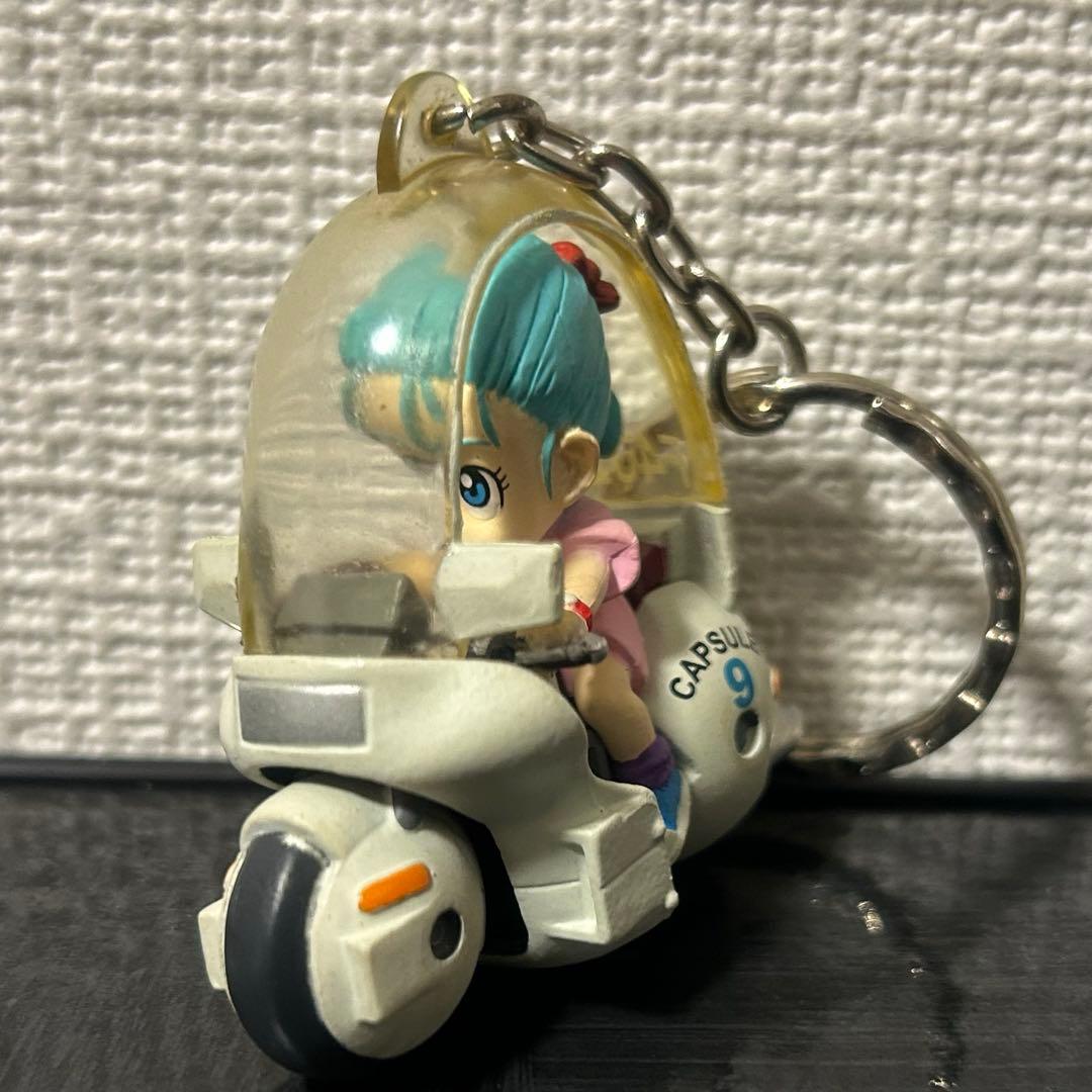 パンプレスト　ドラゴンボール　ライディング　キーホルダー　ブルマ　バイク