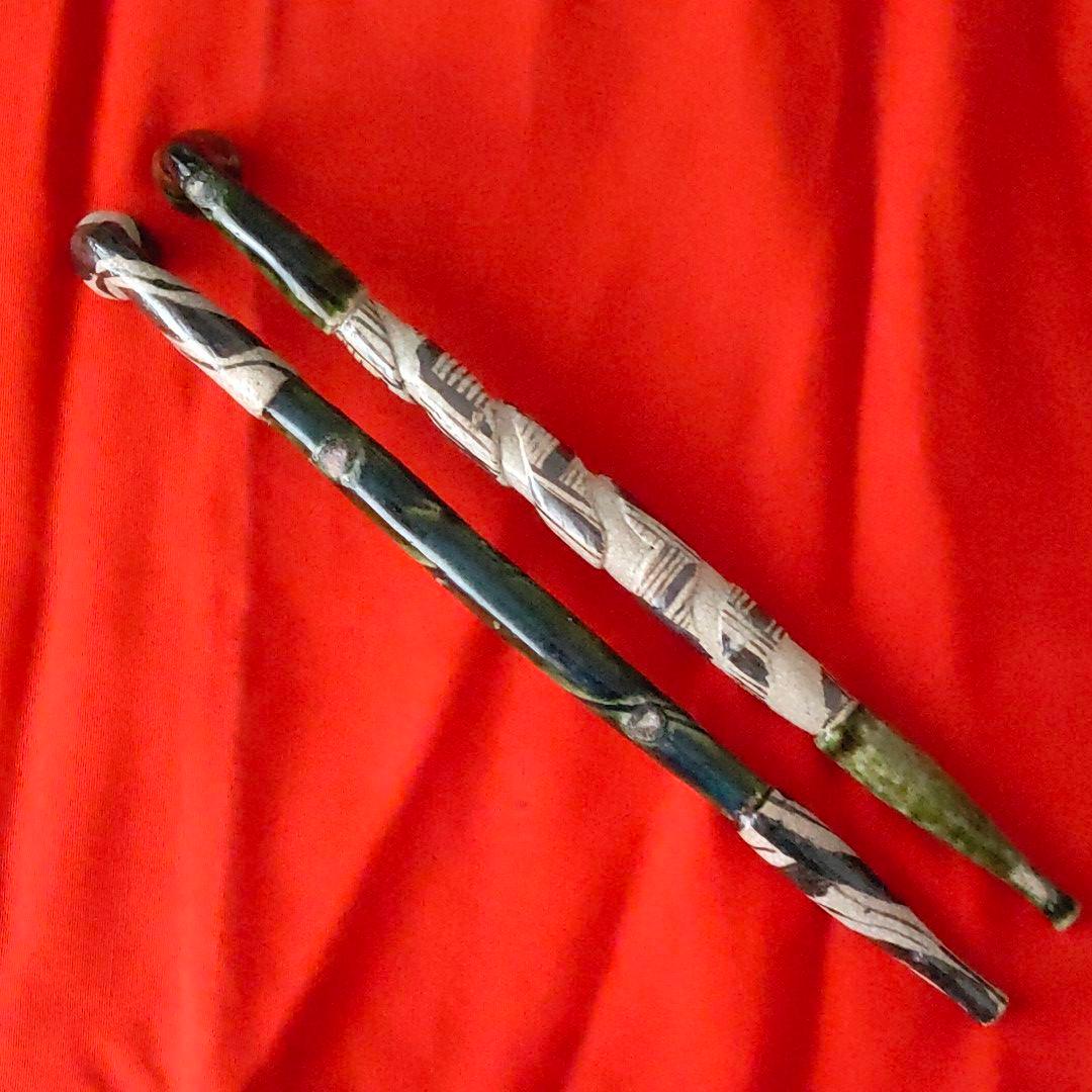 織部　煙管 ２本組