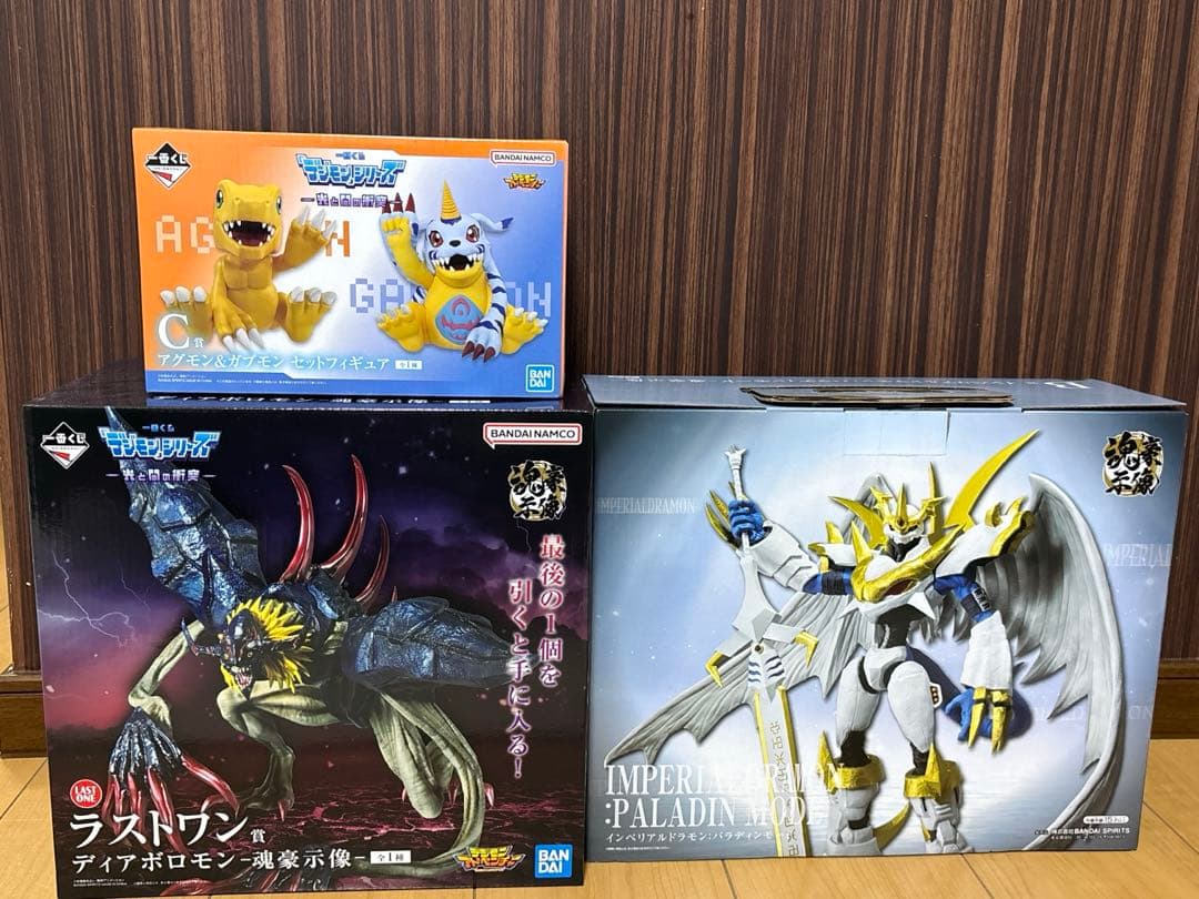 デジモン　一番くじ　B賞　C賞　ラストワン