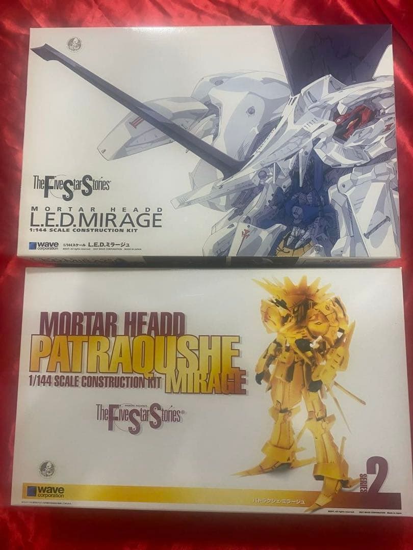 fss ファイブスター　物語　レッドミラージュ　パトラクシェミラージュ　未開封