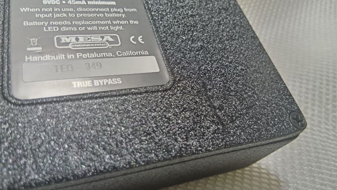 Mesa Boogie Throttle Box EQ ディストーション