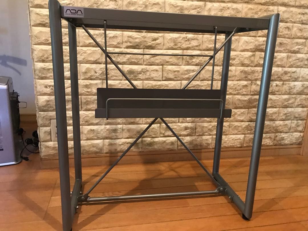 ADAガーデンスタンド60 ガンメタ　専用ラックセット