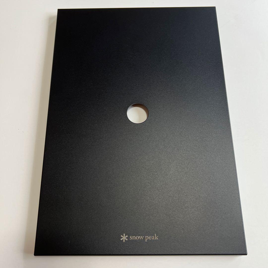 スノーピーク ステンレストレー1ユニット　ブラック2個セット