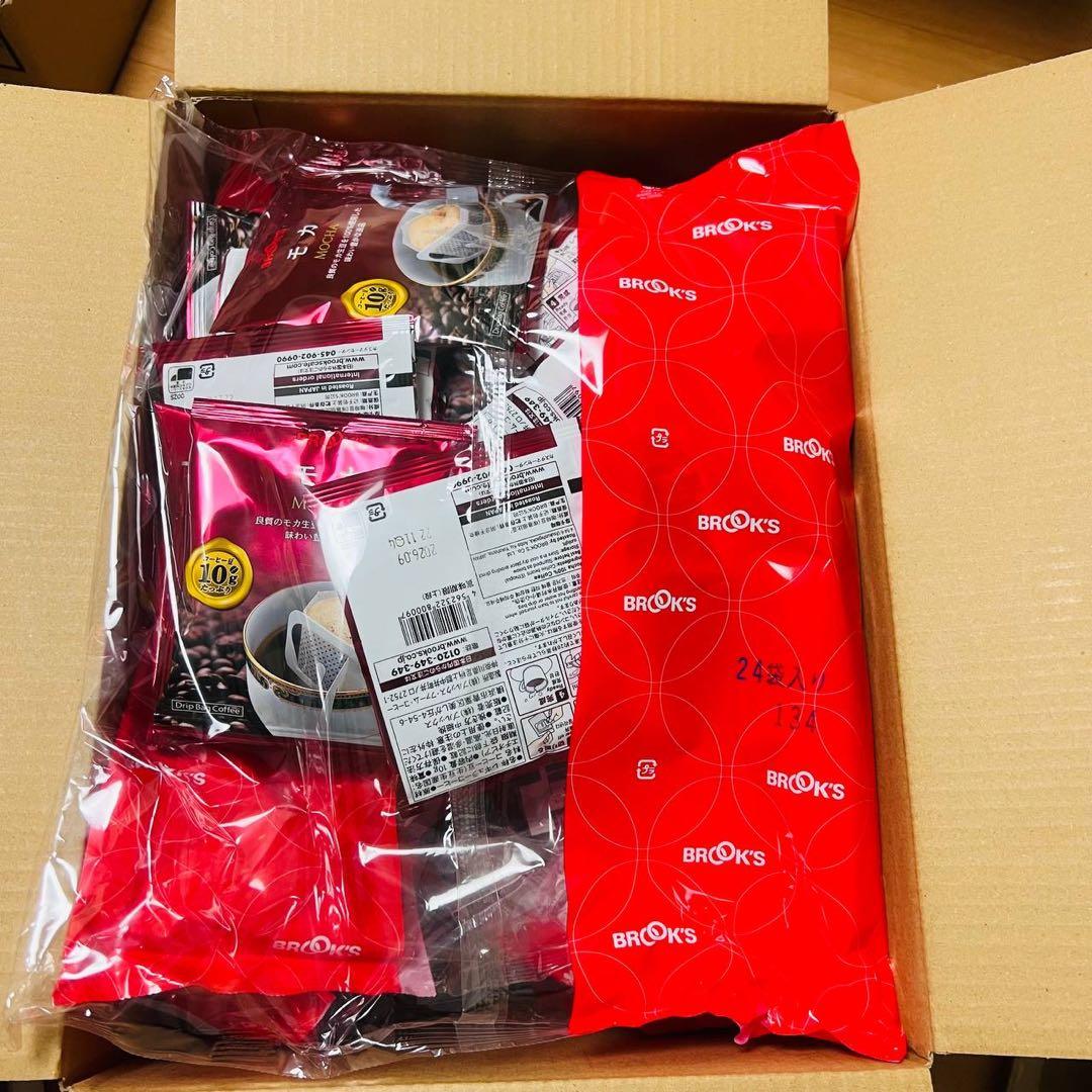 BROOK'S モカブレンド ドリップバッグコーヒー　24袋 x14