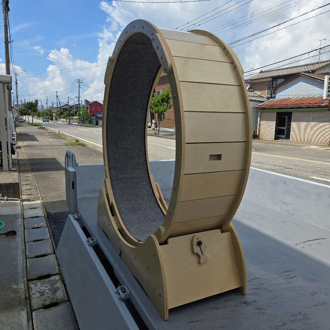 DOG Woof 大型木製回し車