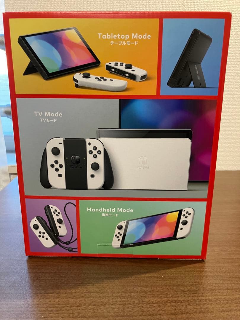 【美品】Switch本体有機EL Joy-Conホワイト SDカード128GB付