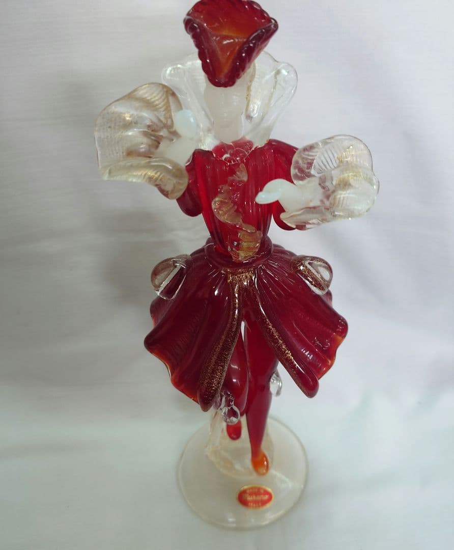 ベネチアングラス人形 ペア