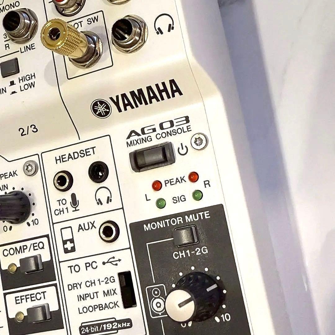 【美品】YAMAHA AG03 MK2 & AT2020 マイクセット