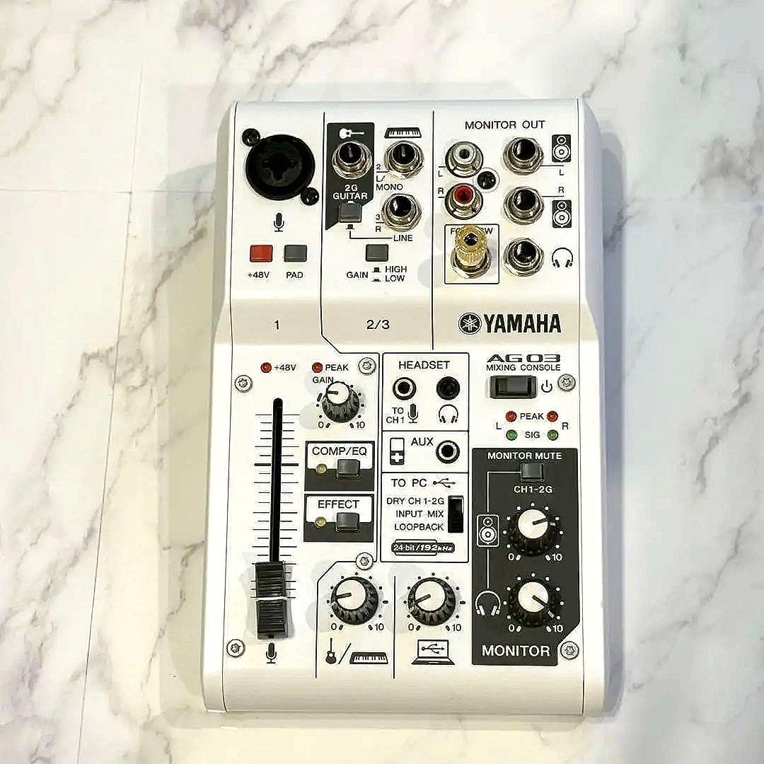 【美品】YAMAHA AG03 MK2 & AT2020 マイクセット