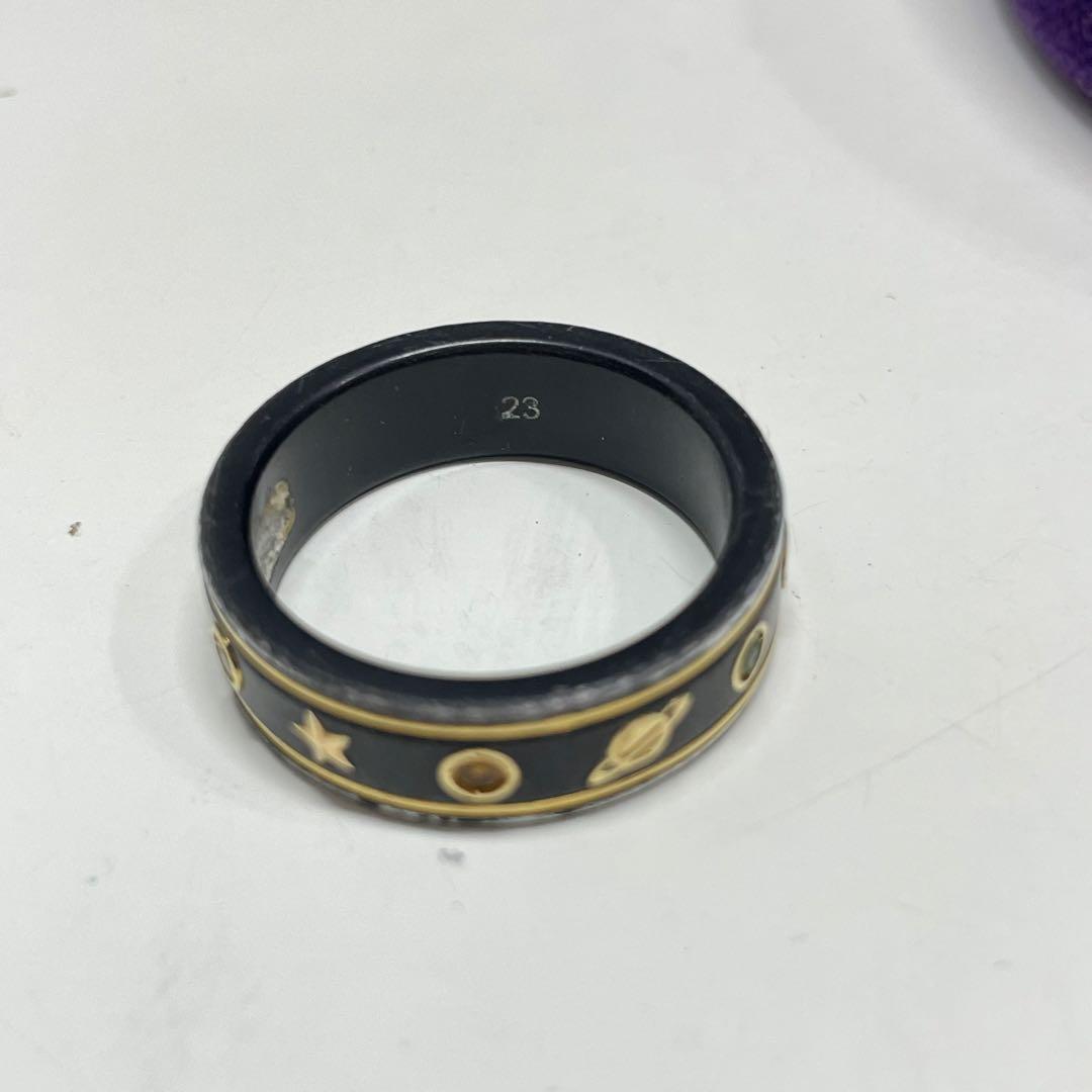 H*O様 GUCCI アイコンリング　星とハートモチーフ リング 22号