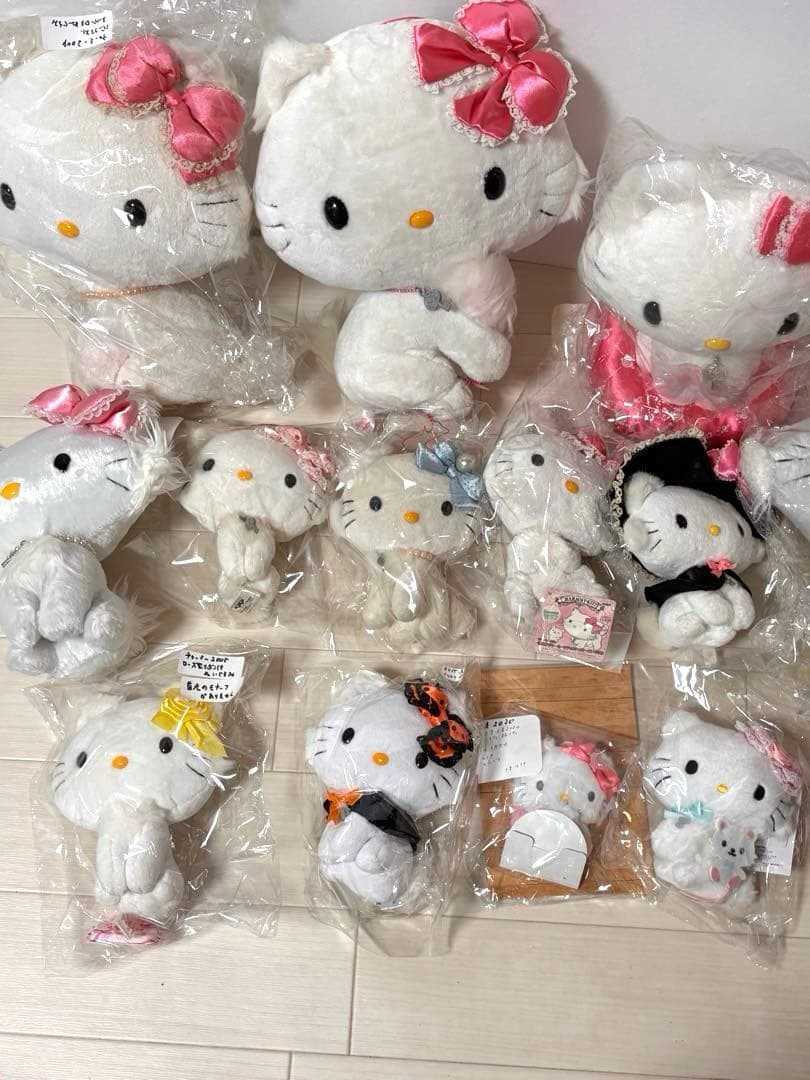 激レアあり❣️大量チャーミーキティぬいぐるみ まとめ売り 未開封あり