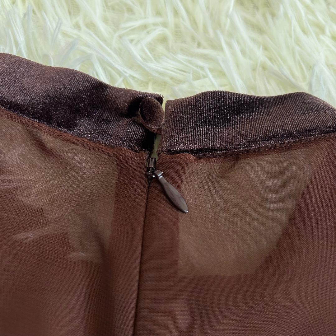 【AMERI】SHEER LACE DRESS シアーレースドレス オケージョン