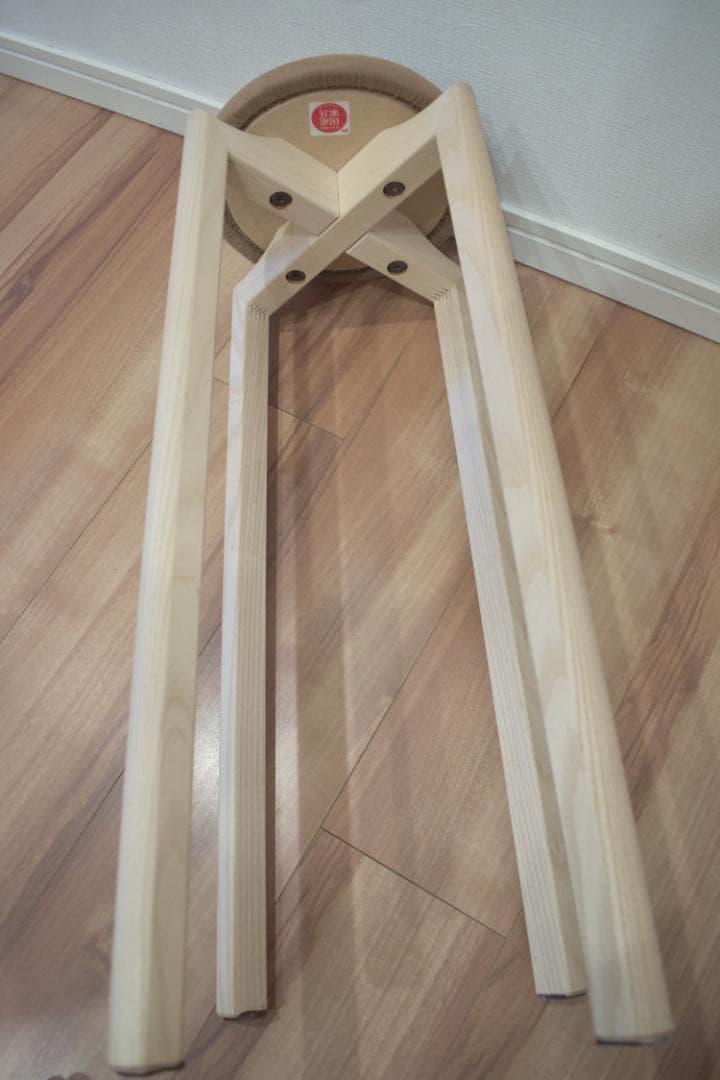 匠工芸-マッシュルームスツール 日本製家具 Lサイズ-ココア