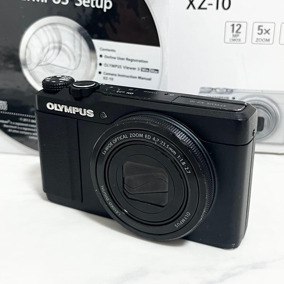 OLYMPUS オリンパス STYLUS XZ-10 デジカメ 箱 付属品完品