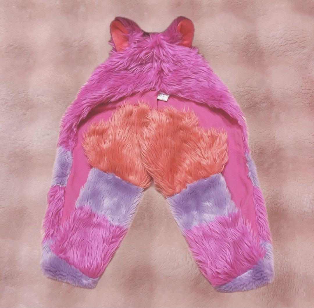 【本日発送】チェシャ猫　もこもこ　ファンキャップ　マフラー