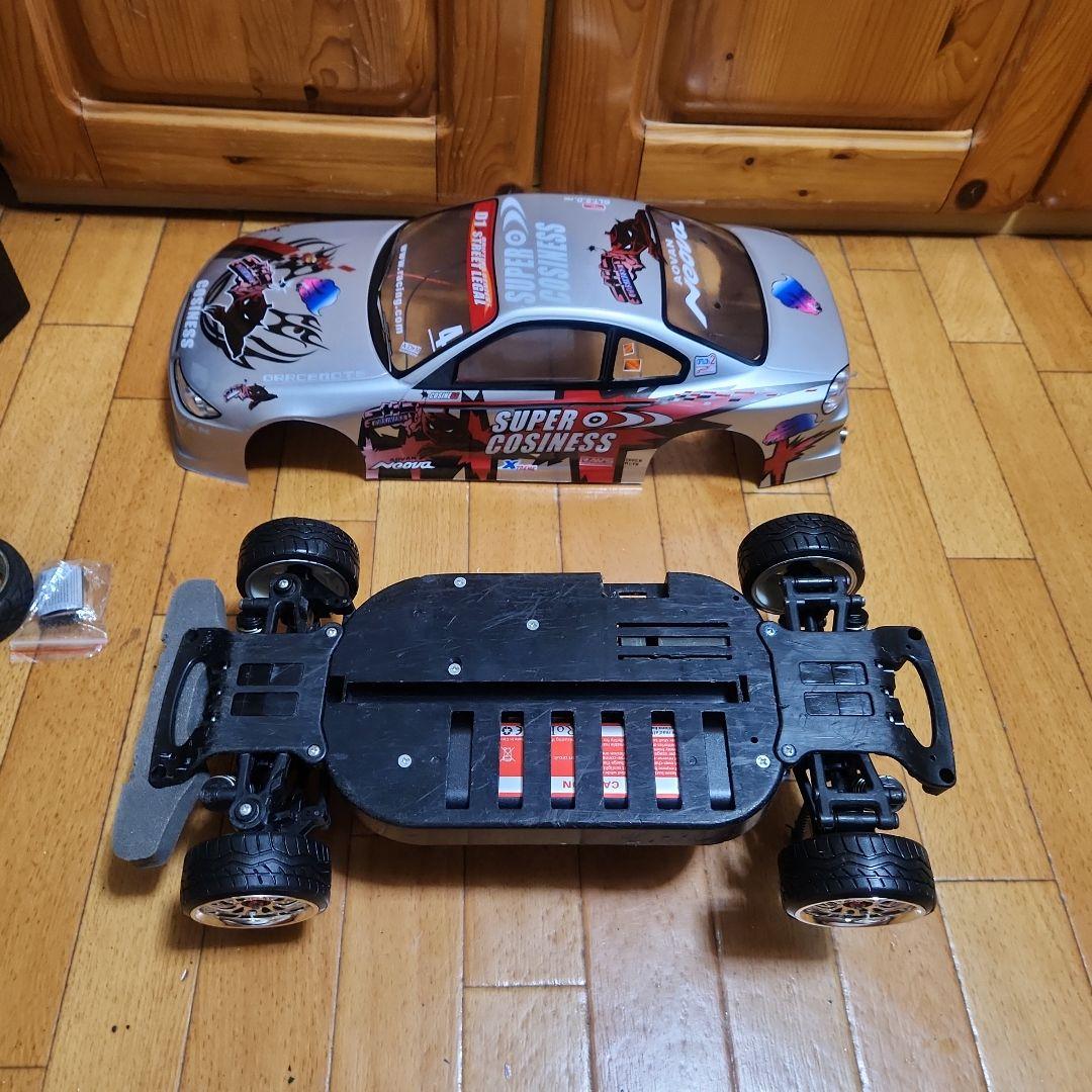 タミヤ ドリフト ラジコン フルセット　TT01　シルビア　ボディ　②　tt02