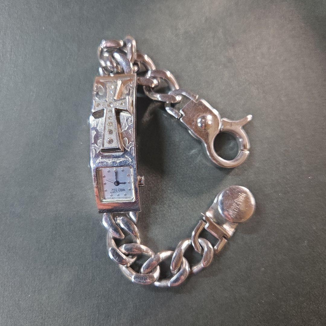 jean paul gaultier　ゴルチエ　腕時計　チェーンブレスレット