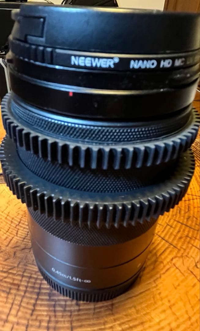 【ジャンク】Canon 18-150mm ズームレンズ　ef-m 55mm