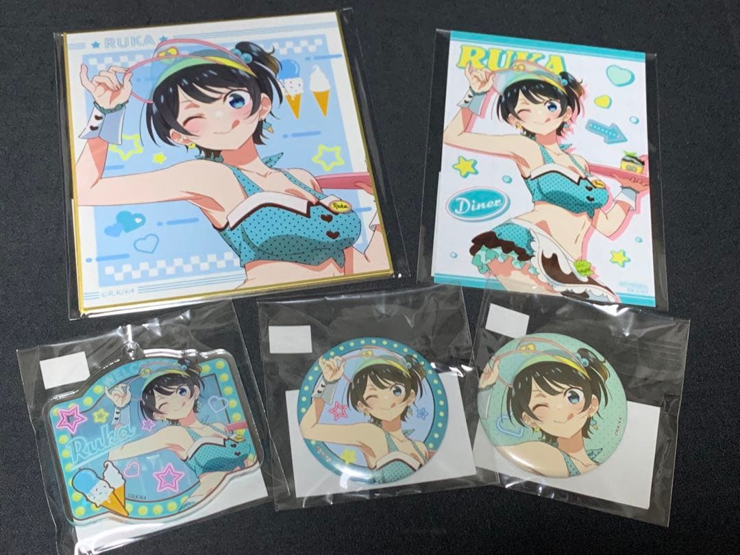 彼女、お借りします 真夏のアイス屋さん 更科瑠夏 グッズセット