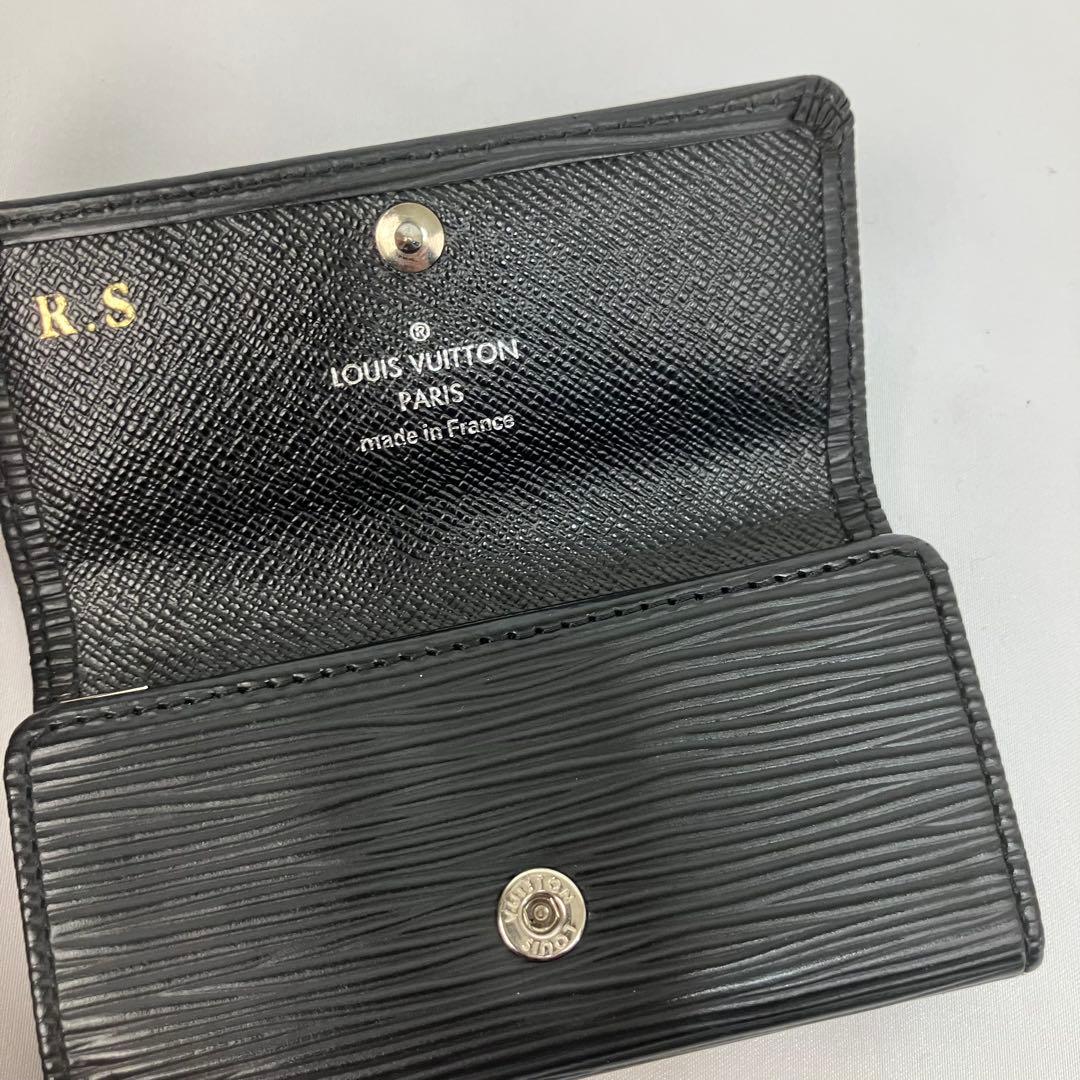 【美品】LOUISVUITTON ミュルティクレ　エピ　4連　キーケース　レザー