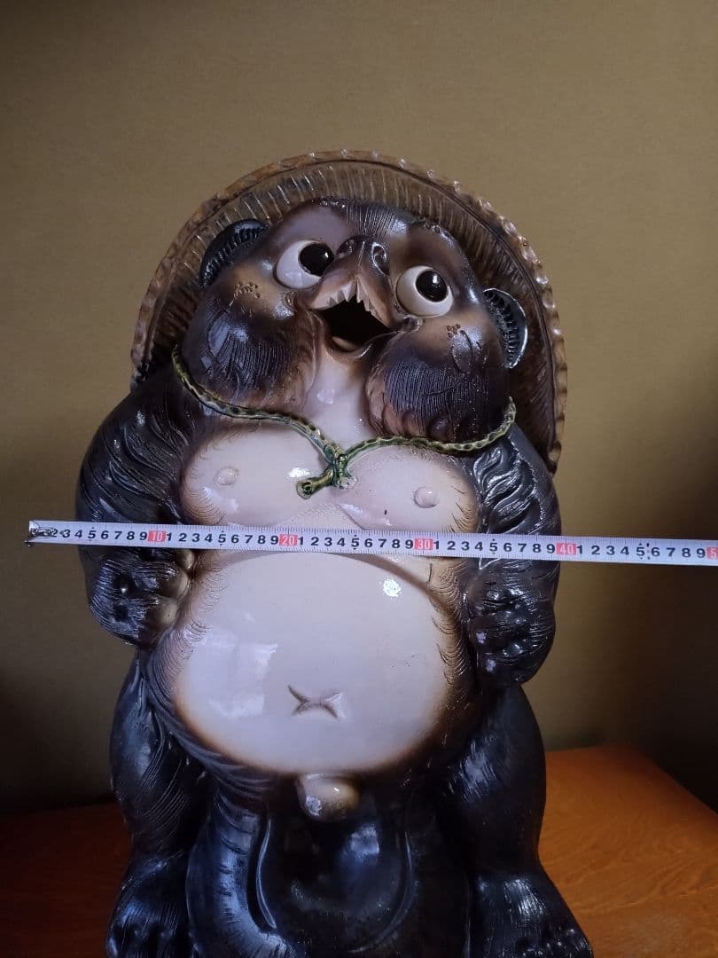 たぬき　約70cm 福狸　置物　信楽焼