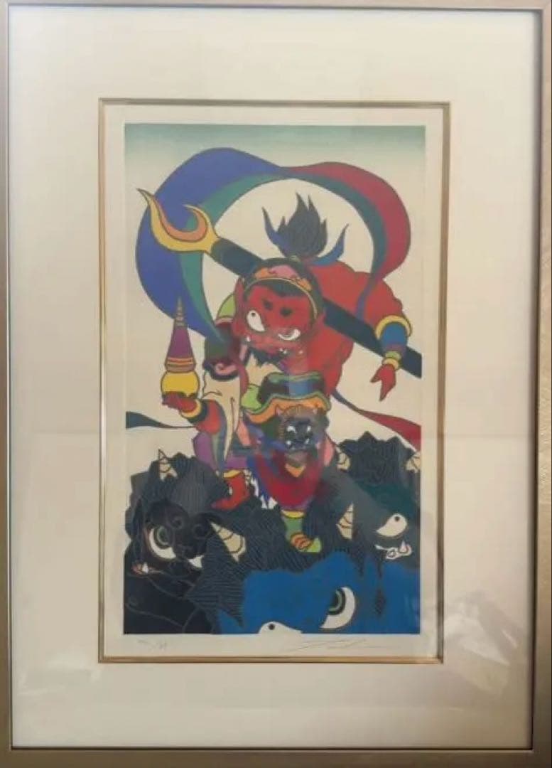 真作 瀧下和之 シルクスクリーン banksy blacksideworks.